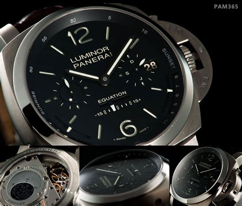 Panerai watch settings